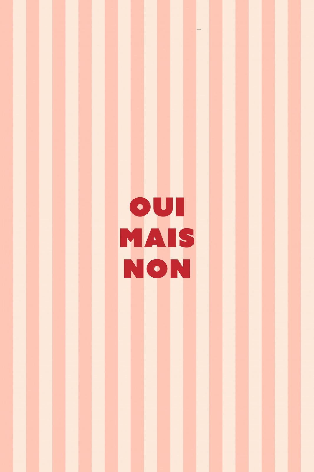 Poster - Oui Mais Non