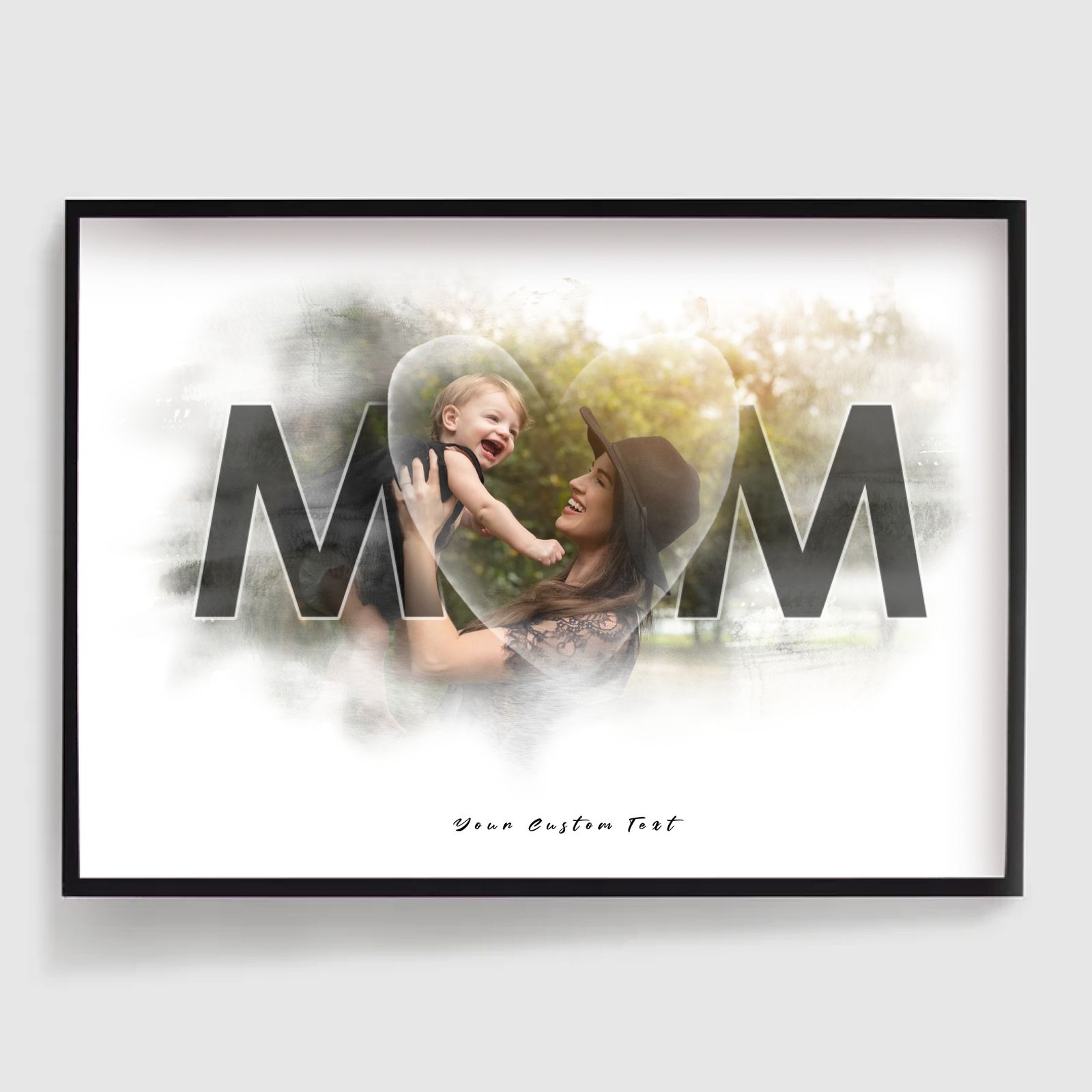 Personlig Poster - Akvarell Mors Dags Poster
