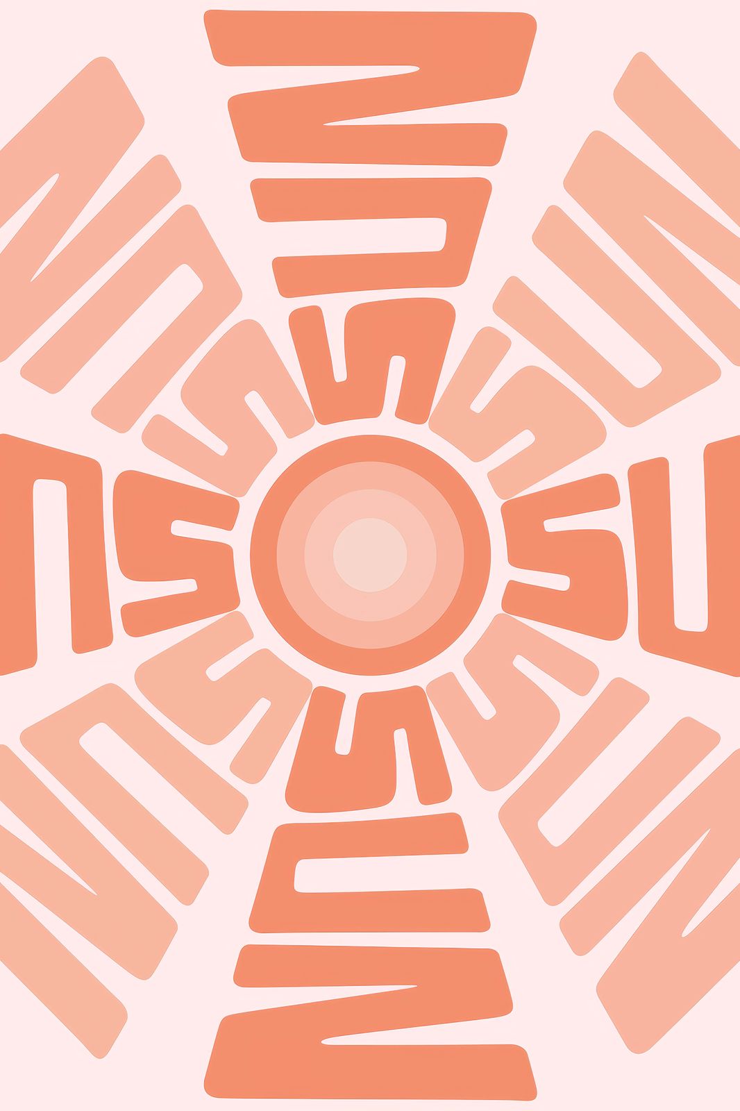 Affisch - Sun Typografi