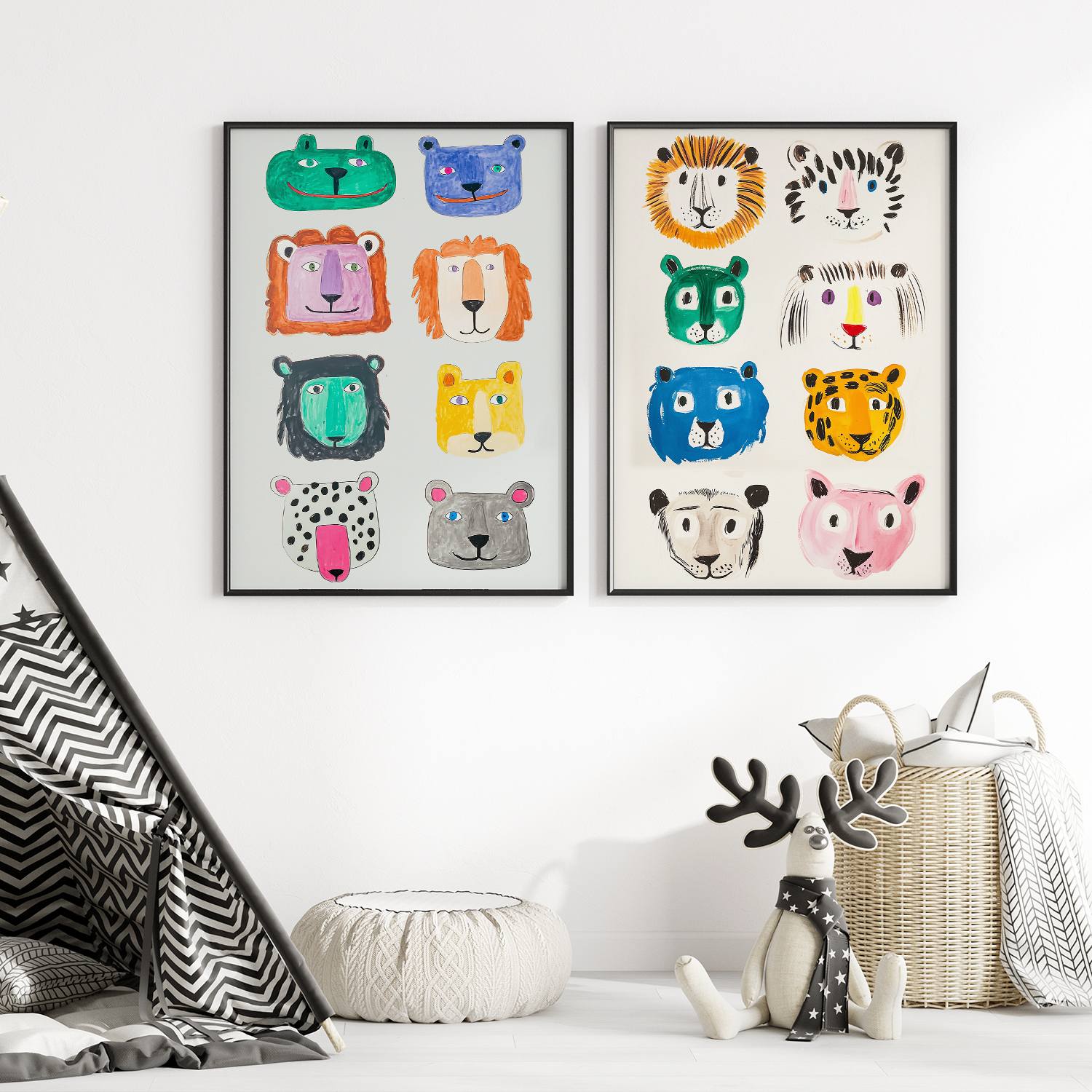 Poster - Djuransikten / Set of 2