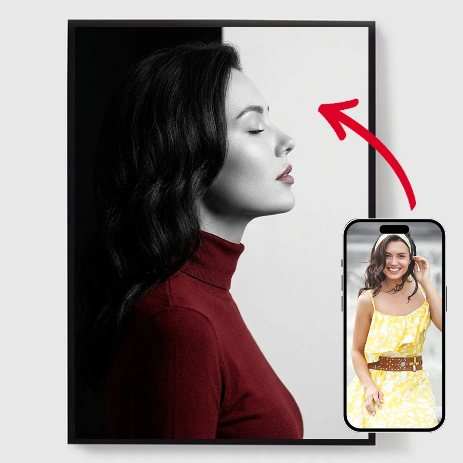 Personlig Poster - Profilfotografering - AI Poster