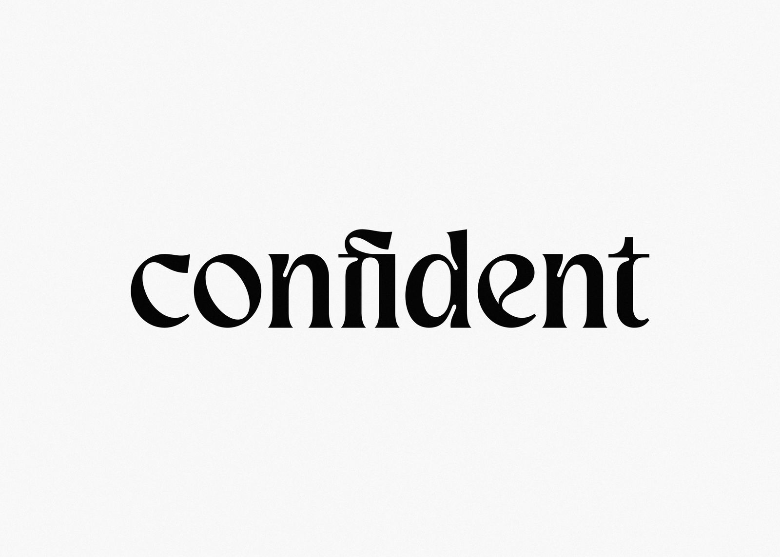 Poster - Confident