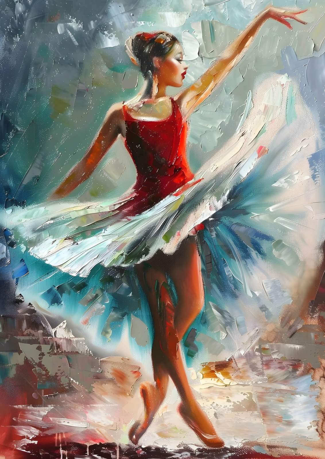 Poster - Elegant Ballerina