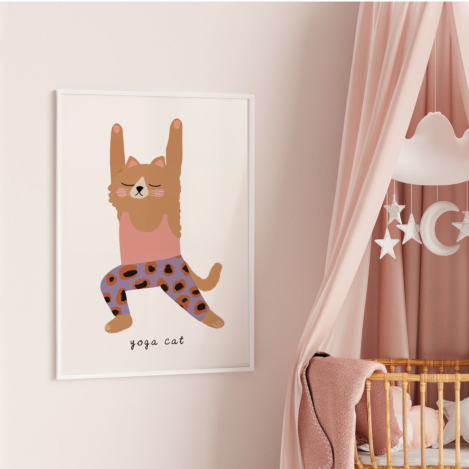 Poster - Yoga Katt