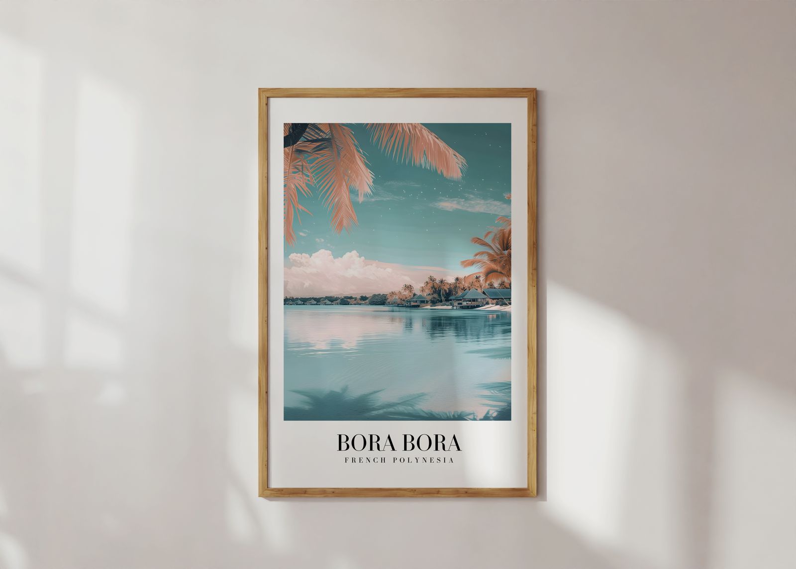 Poster - Bora Bora Franska Polynesien