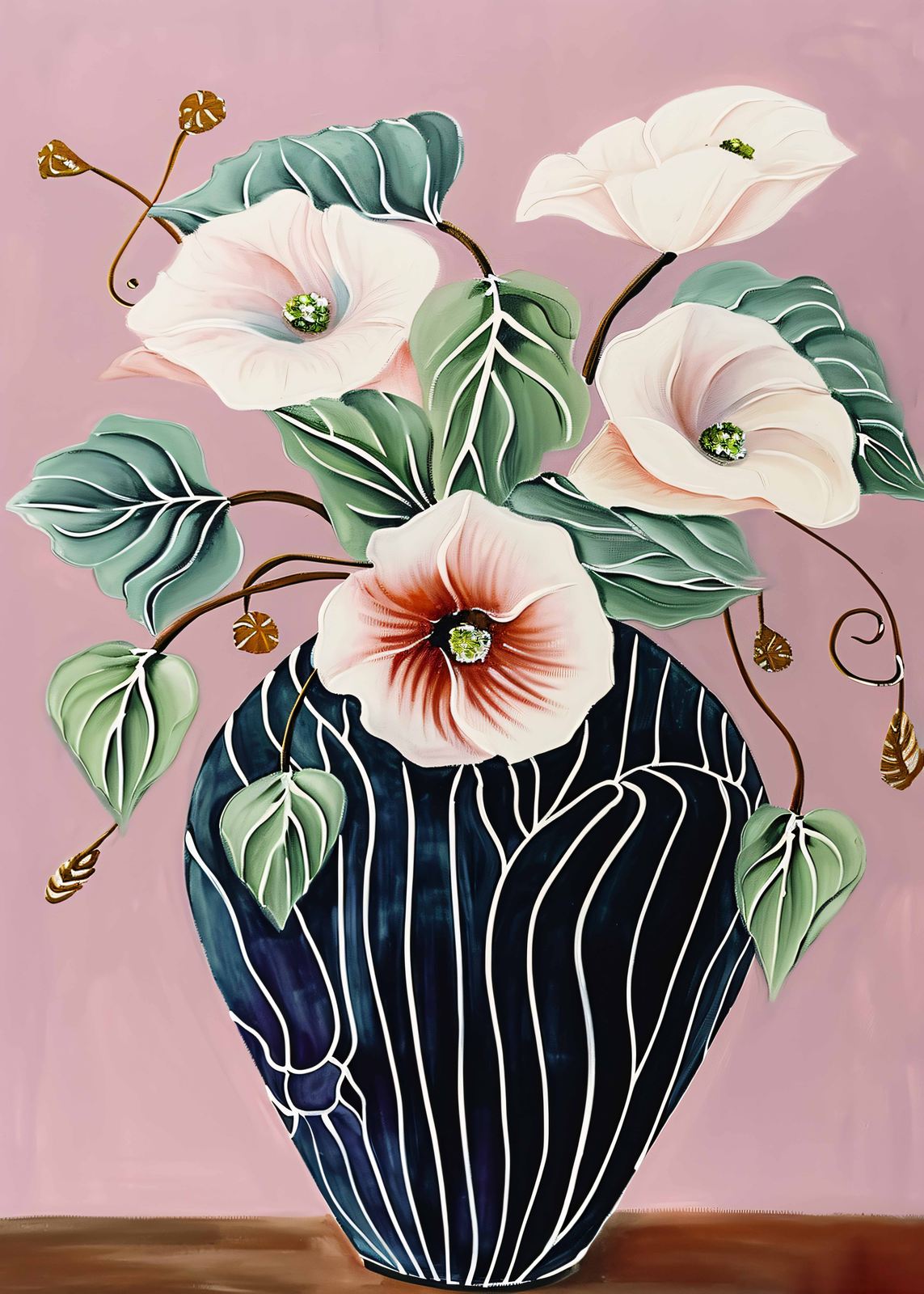 Poster - Blomvas