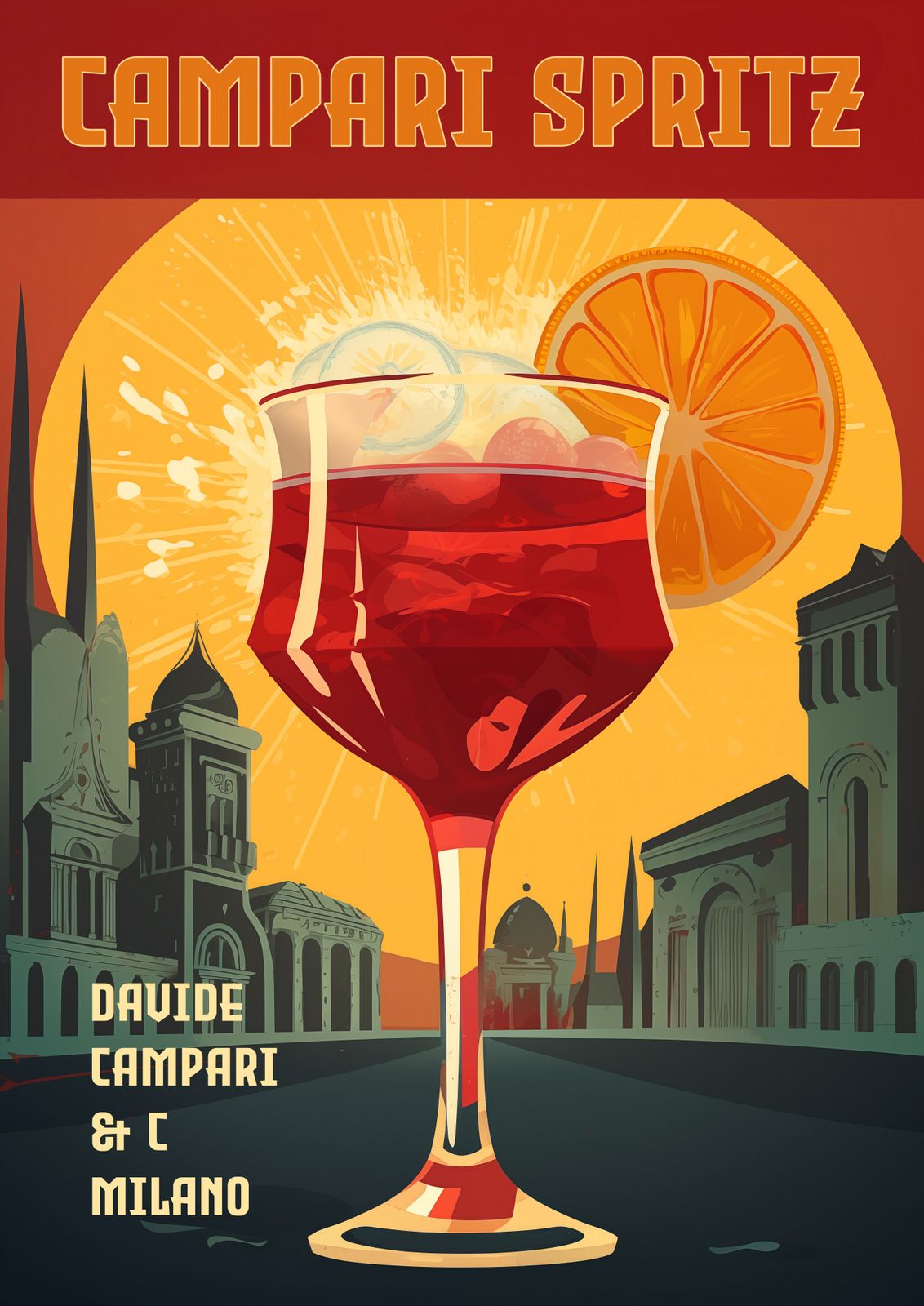 Poster - Campari Spritz