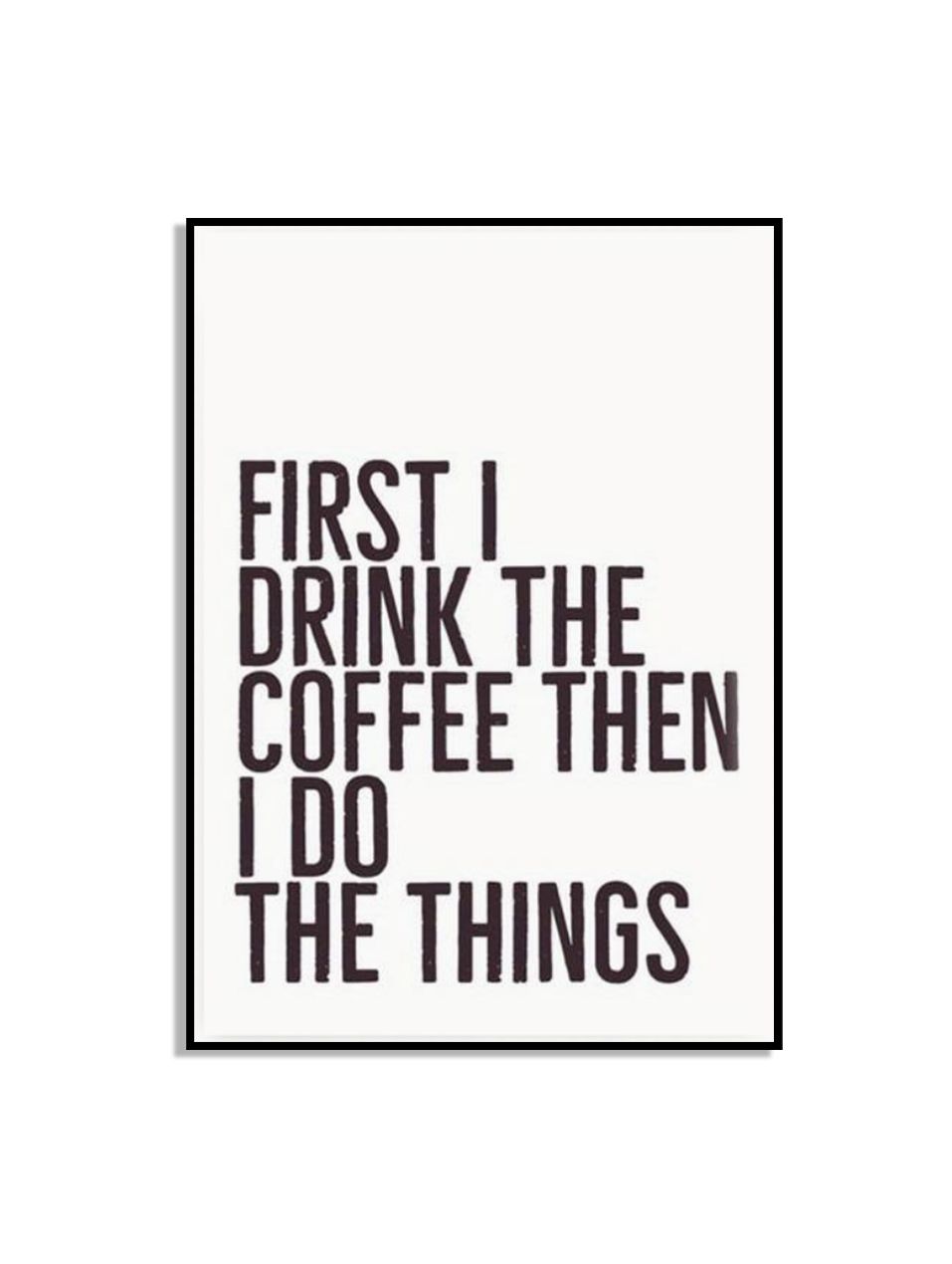 Kaffecitat Väggposter
