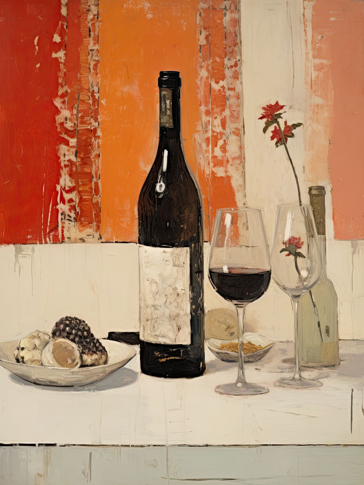 Poster - Vin och Glas