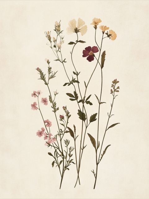 Poster - Blomsterharmoni