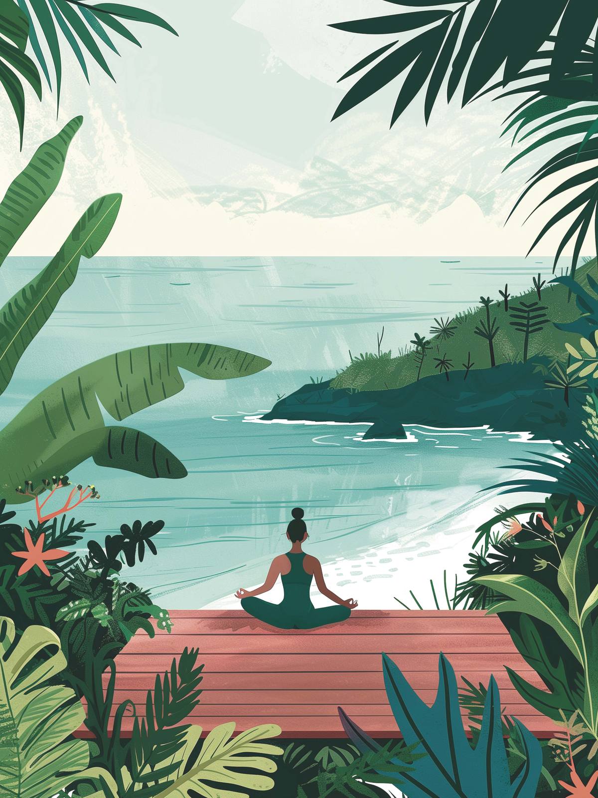 Poster - Meditation vid Havet