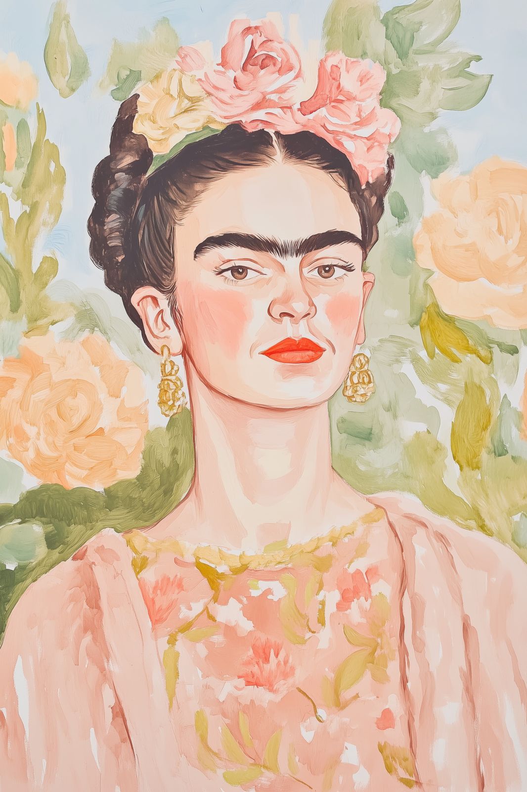 Poster - Frida Kahlo Illustration
