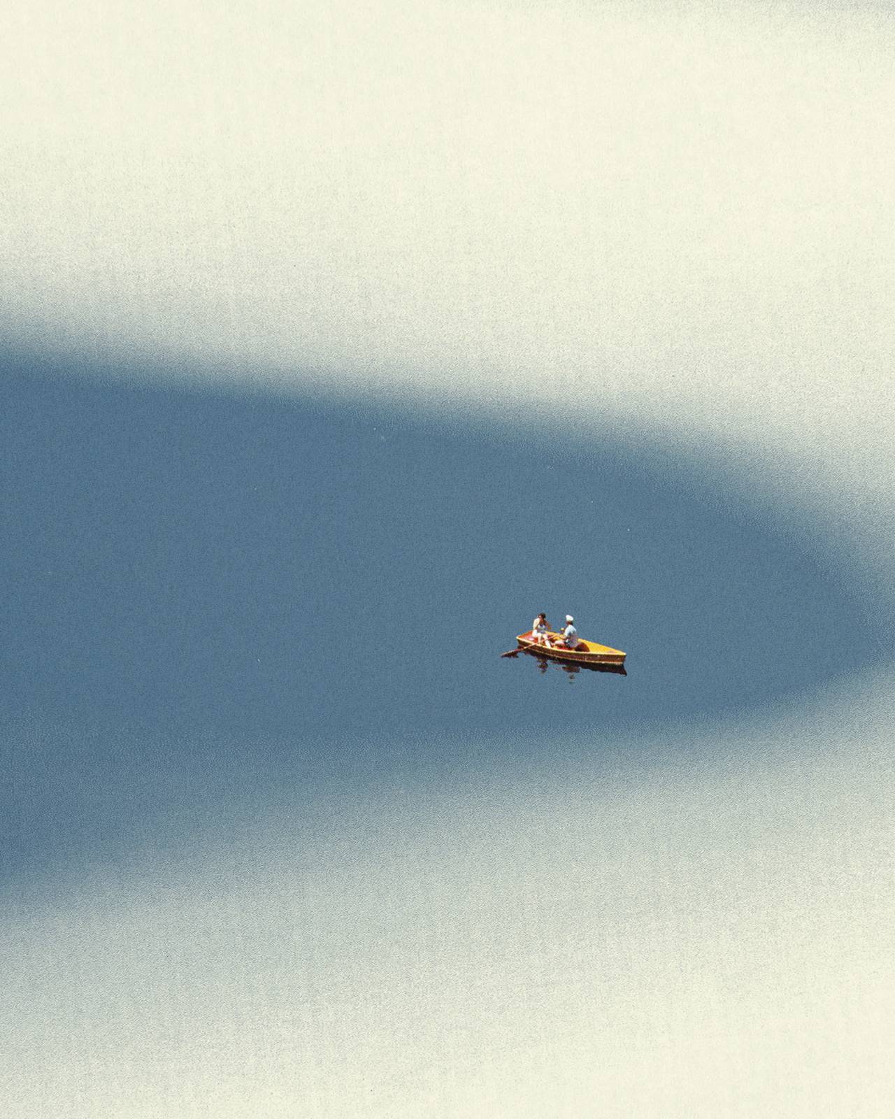 Poster - Båt på vatten