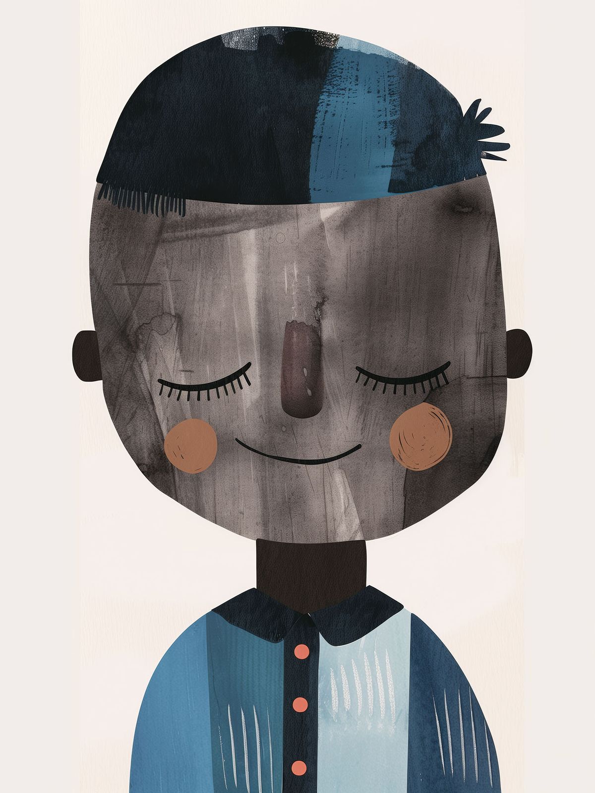 Poster - Leende Barn