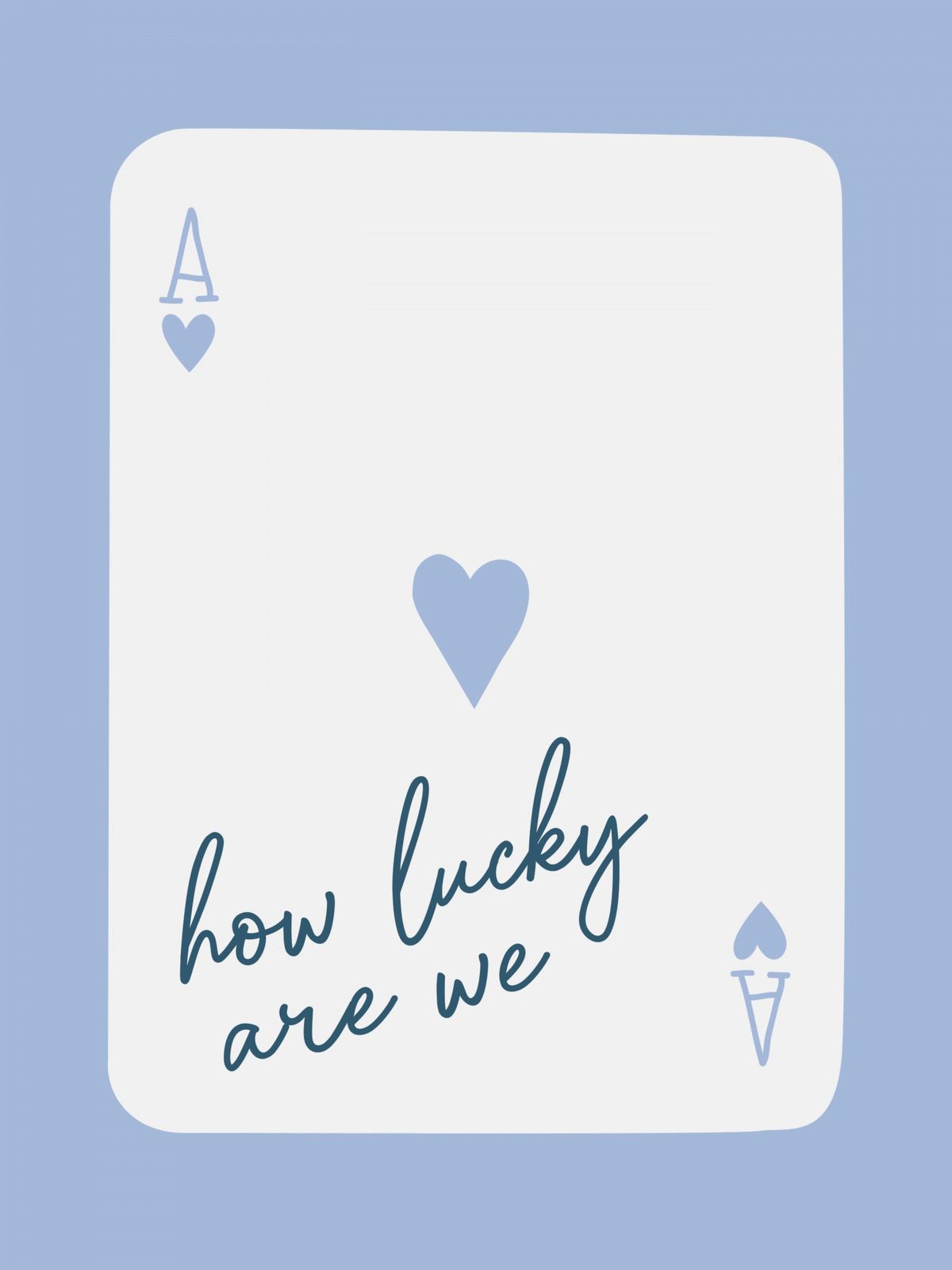 Poster - How Lucky Are We