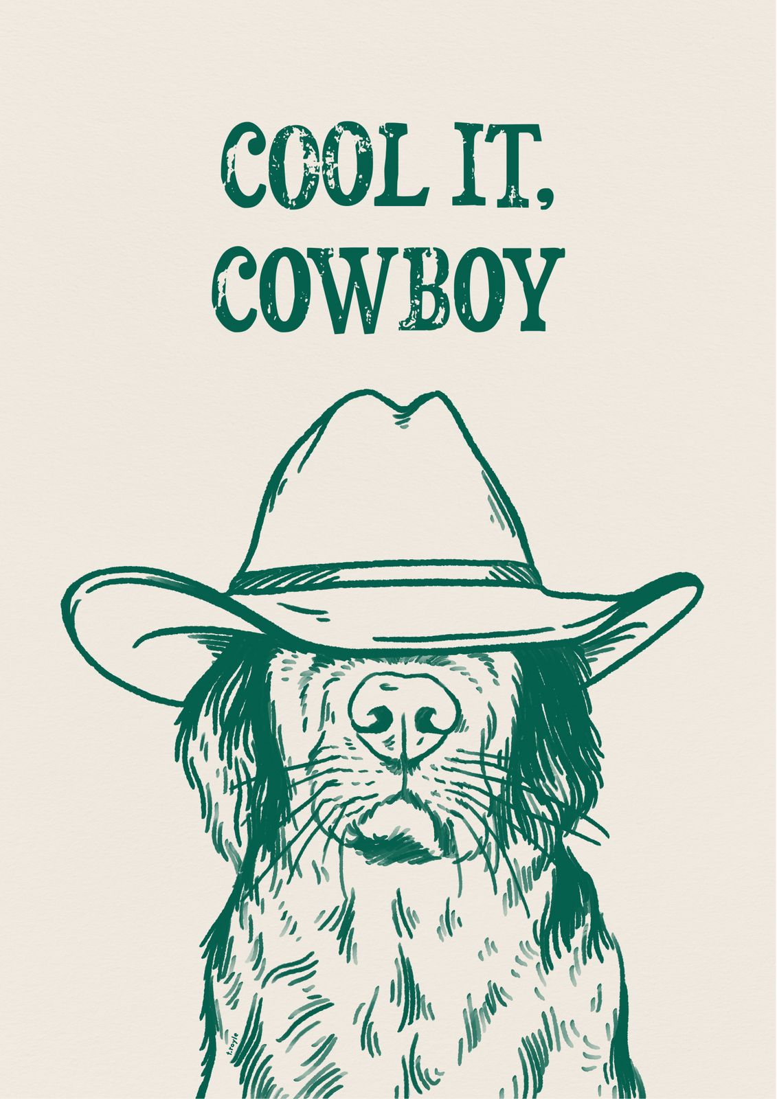 Poster - Cool Cowboy