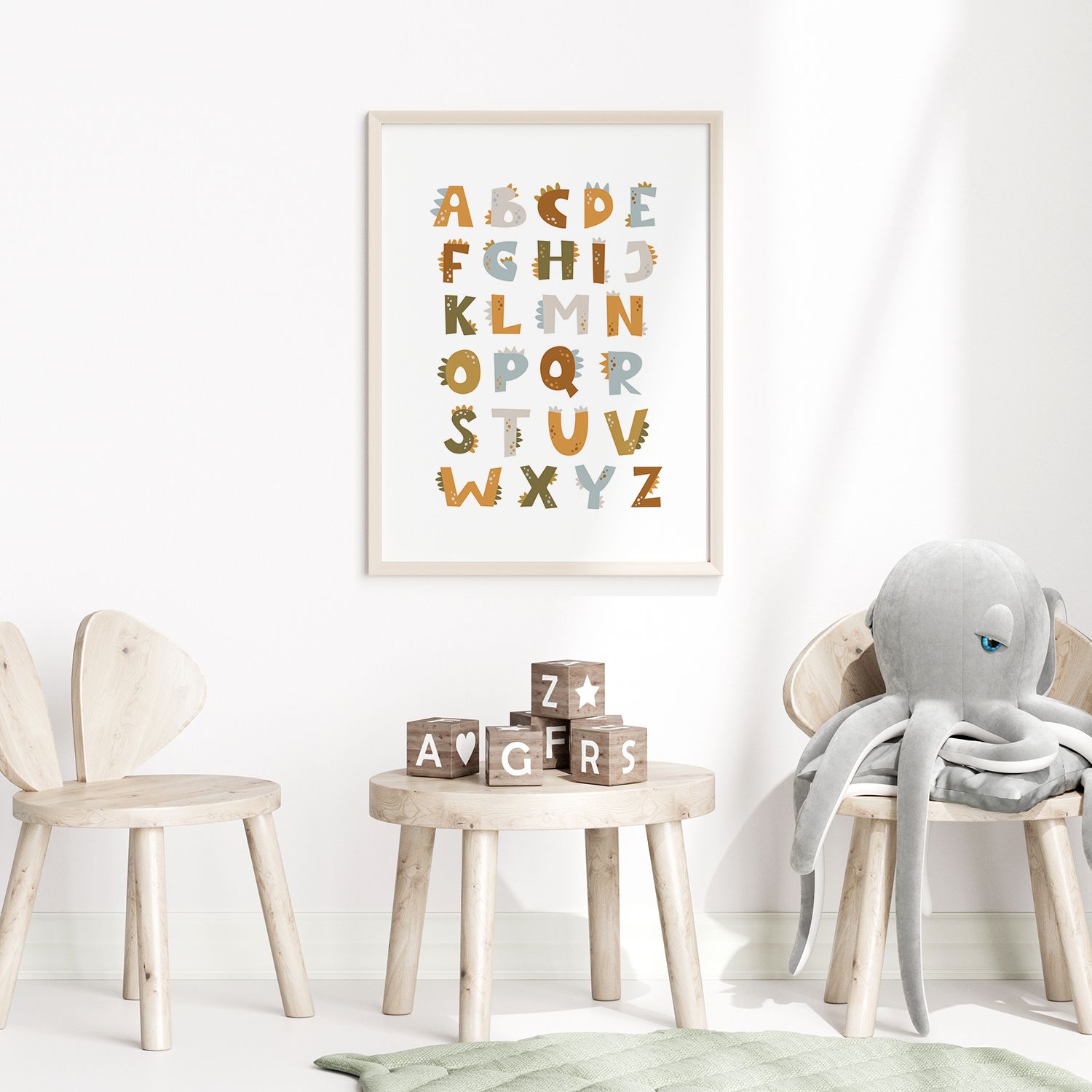 Poster - Alfabet Dinosaurie