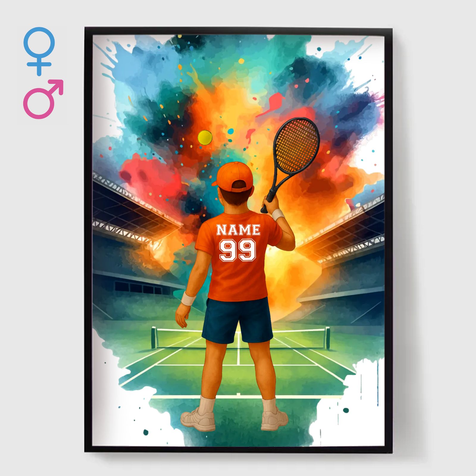 Poster - Tennisdröm