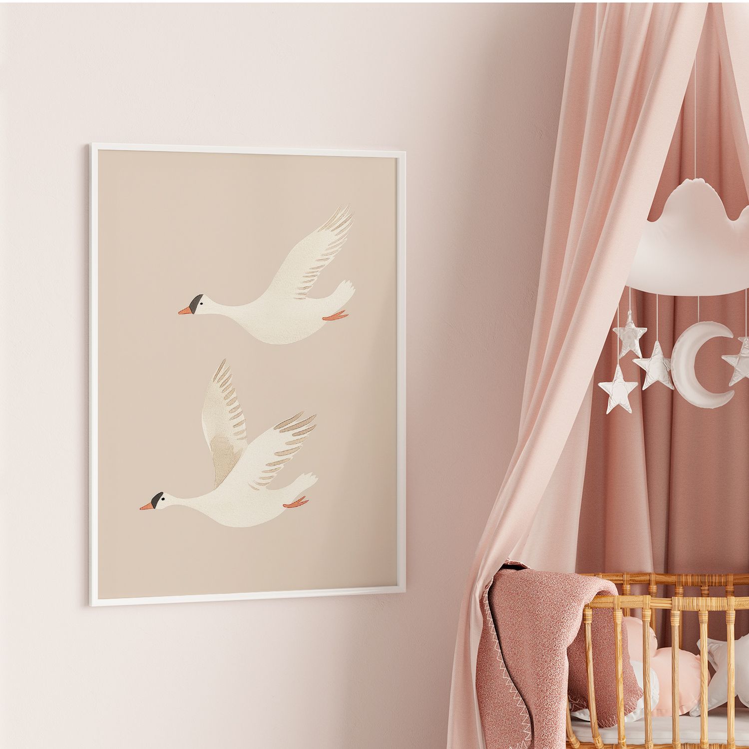 Poster - Flygande Svanar