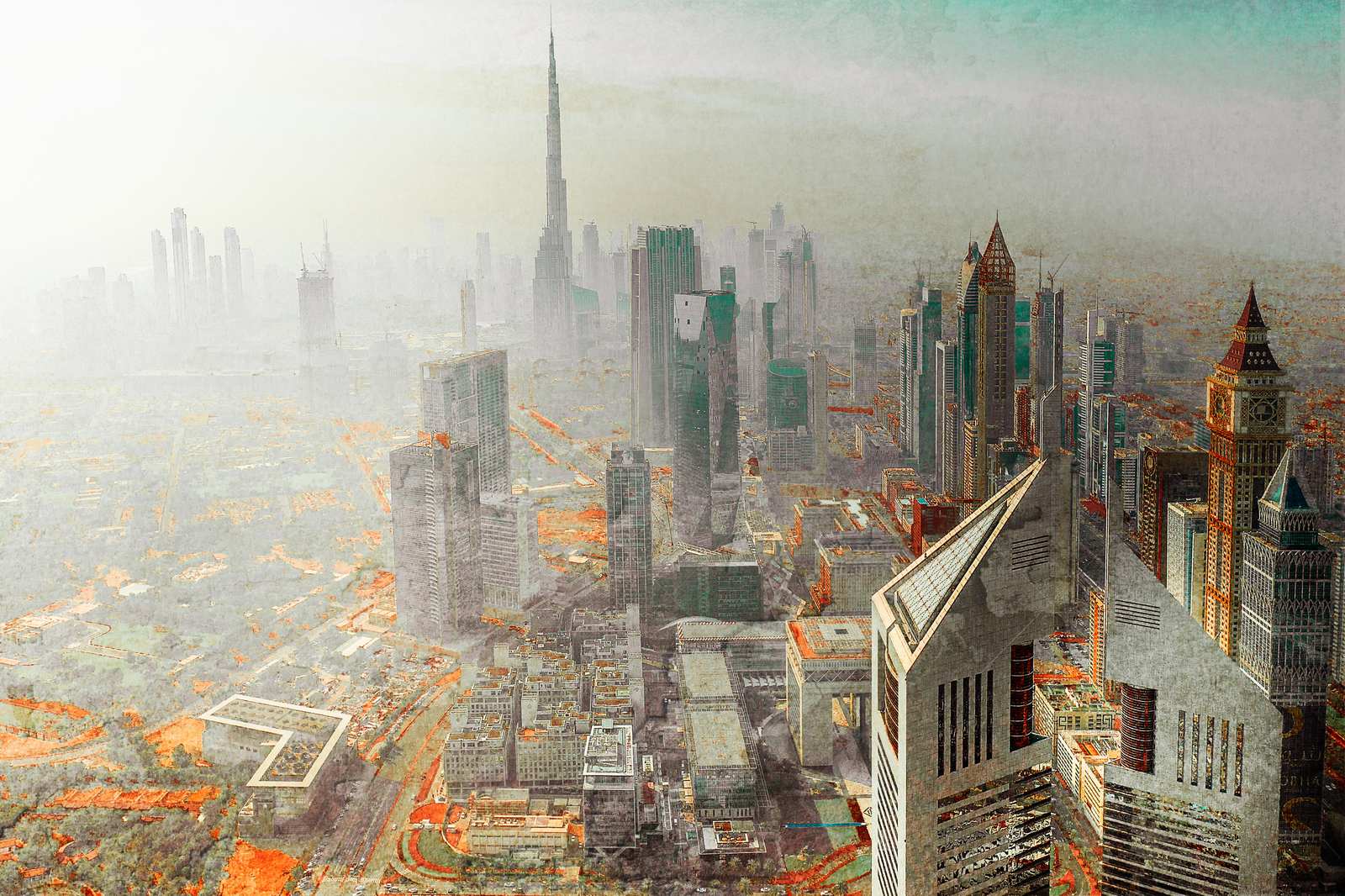 Poster - Dubai Cityscape