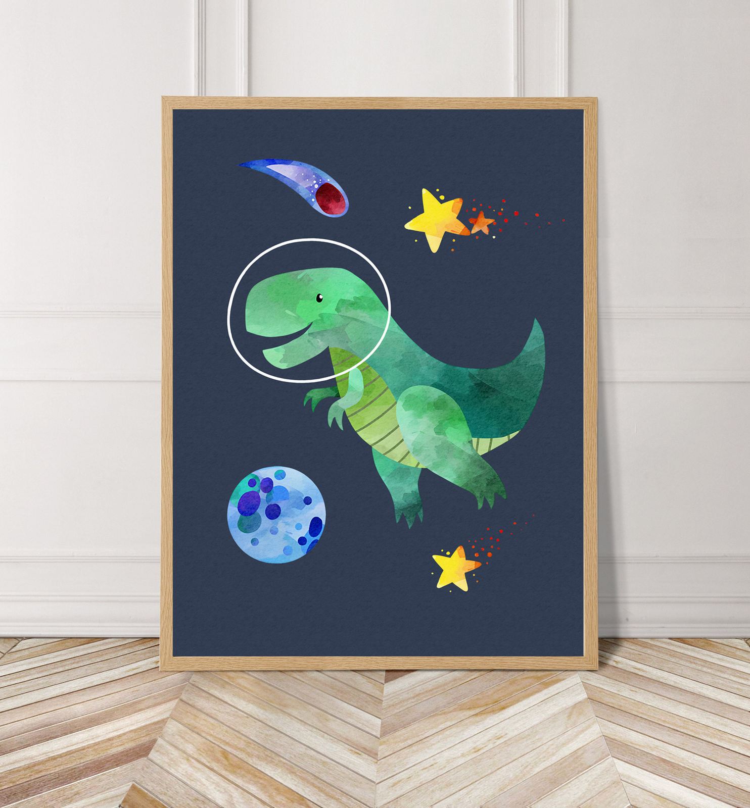 Dinosaurie Rymdäventyr Poster