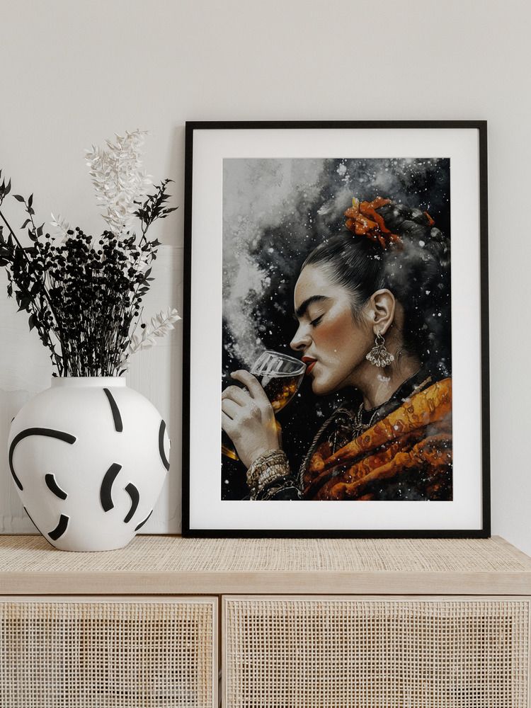 Poster - Elegant Porträttkonst