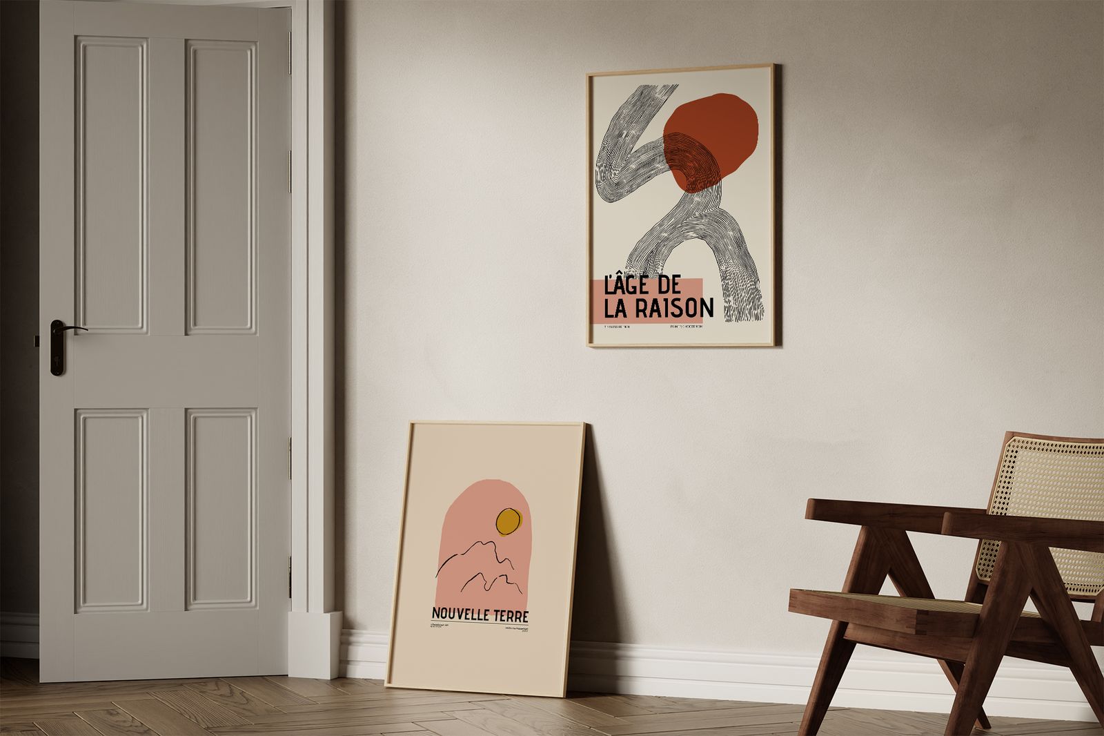 Poster - L'âge de la Raison / Set med 2