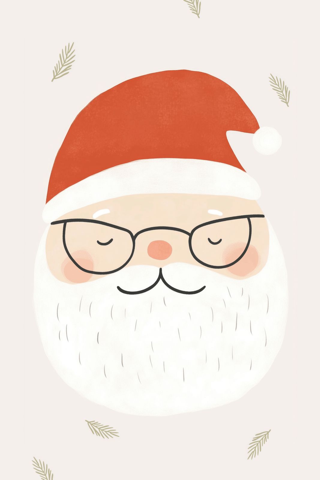 Poster - Jultomte Illustration