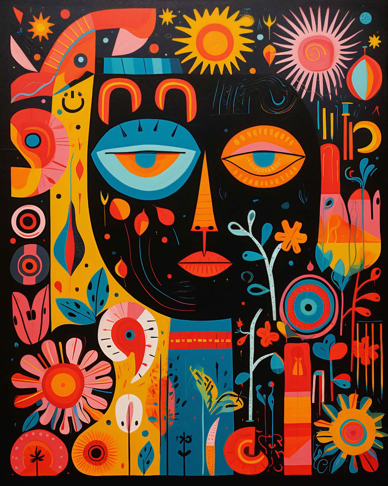 Poster - Modern Abstrakt Konst