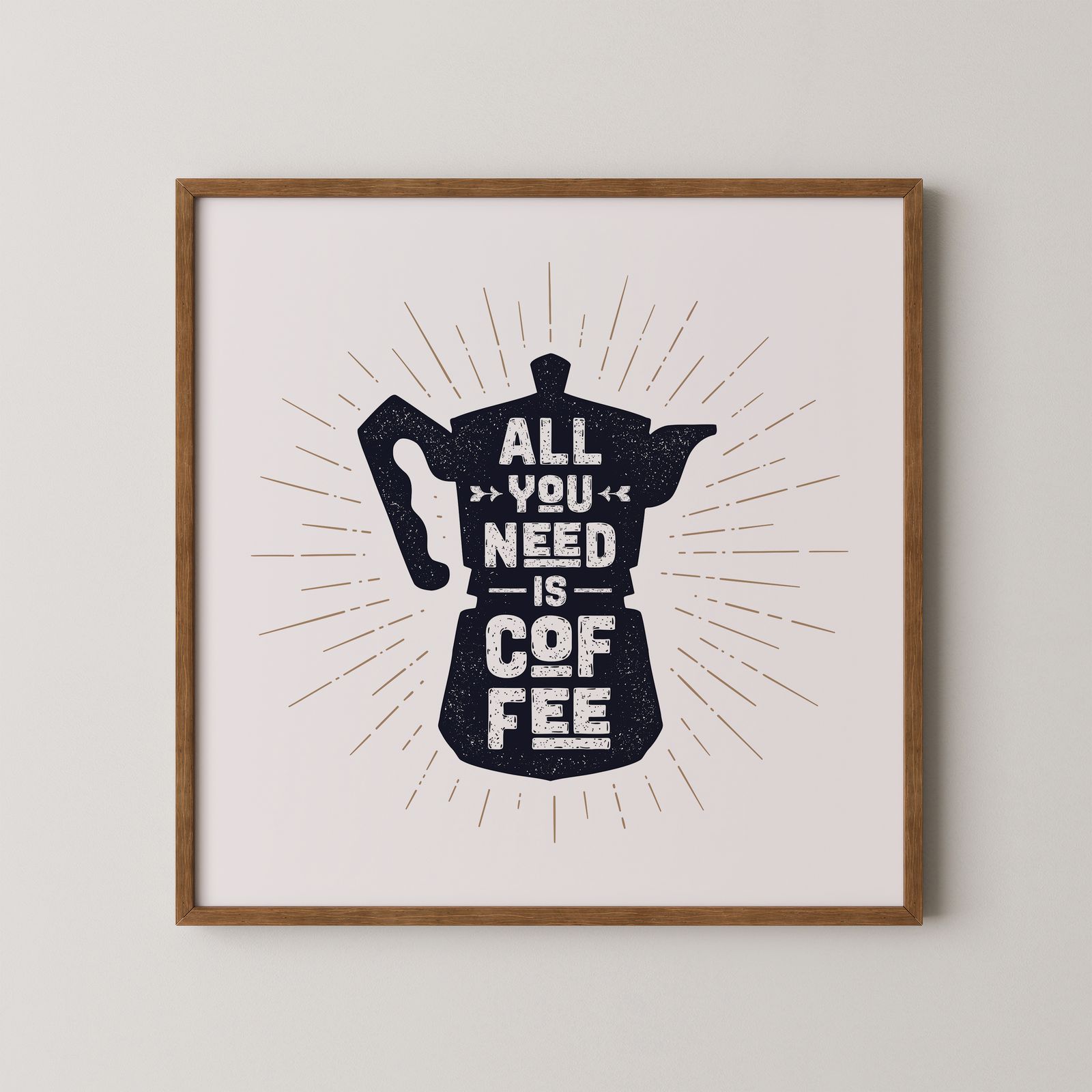 Poster - All You Need Coffee