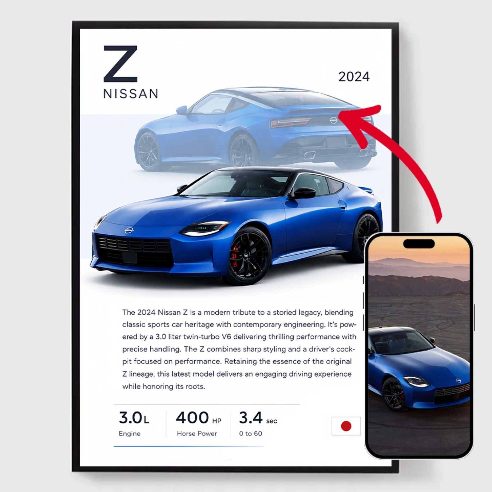 Personlig Poster - Klassisk Anpassad Bilposter - AI Poster