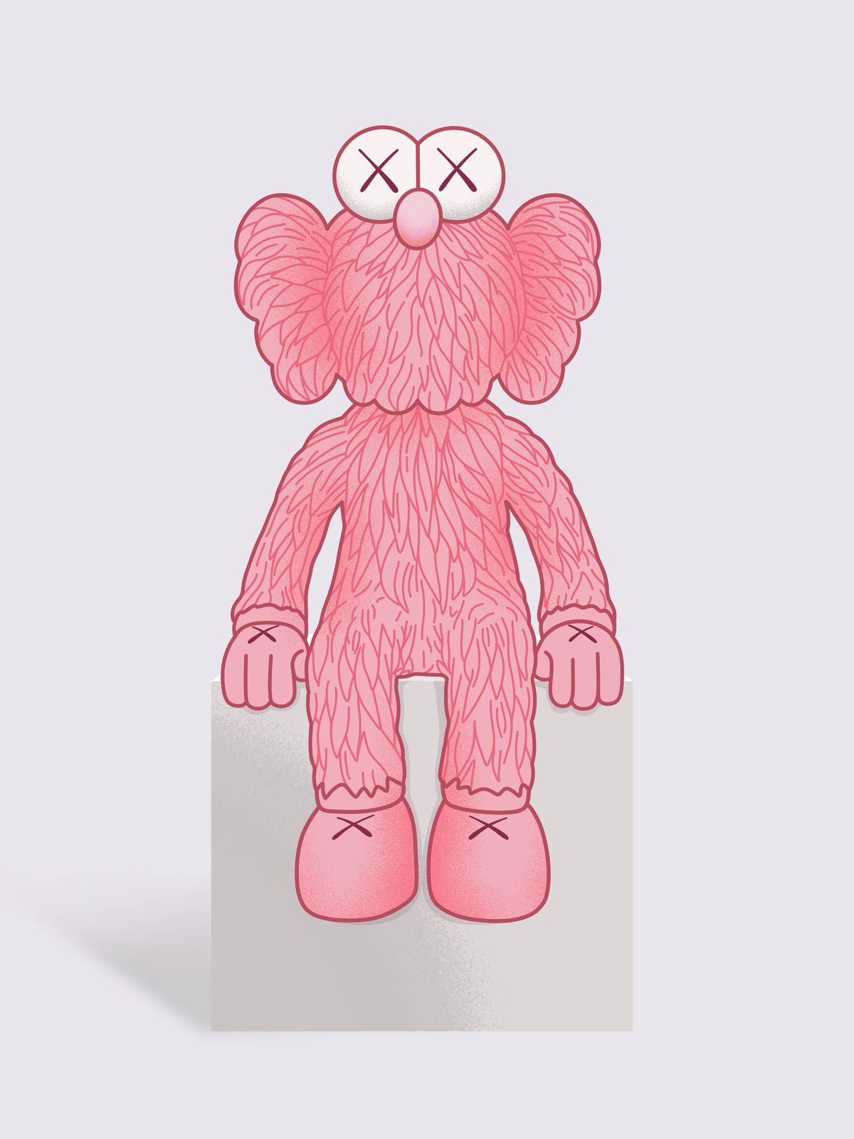 Poster - Pink Karaktär