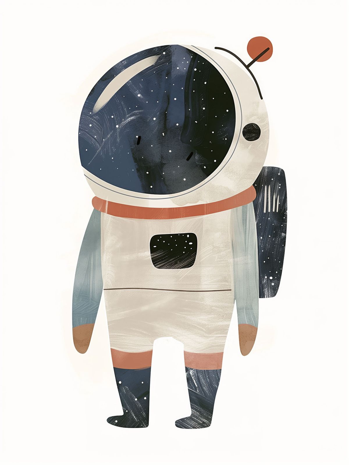 Poster - Söt Astronaut