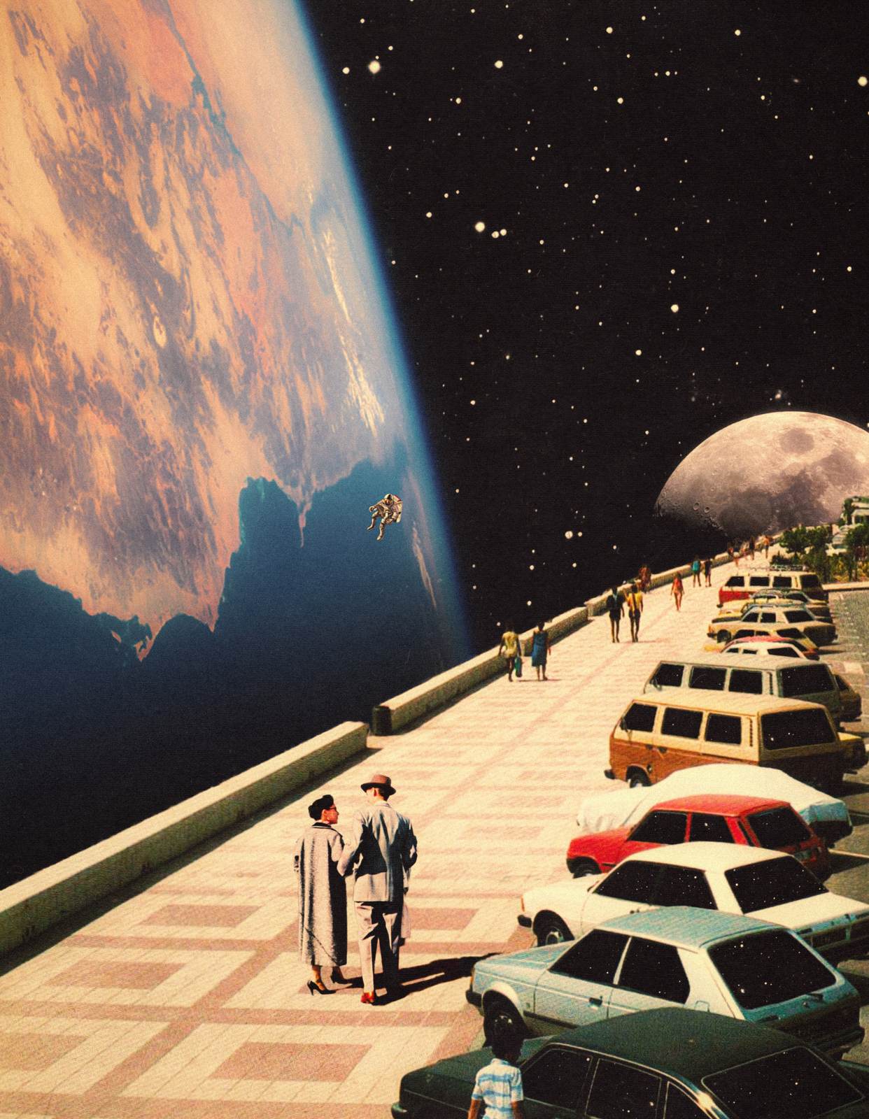 Poster - Kosmisk Promenad