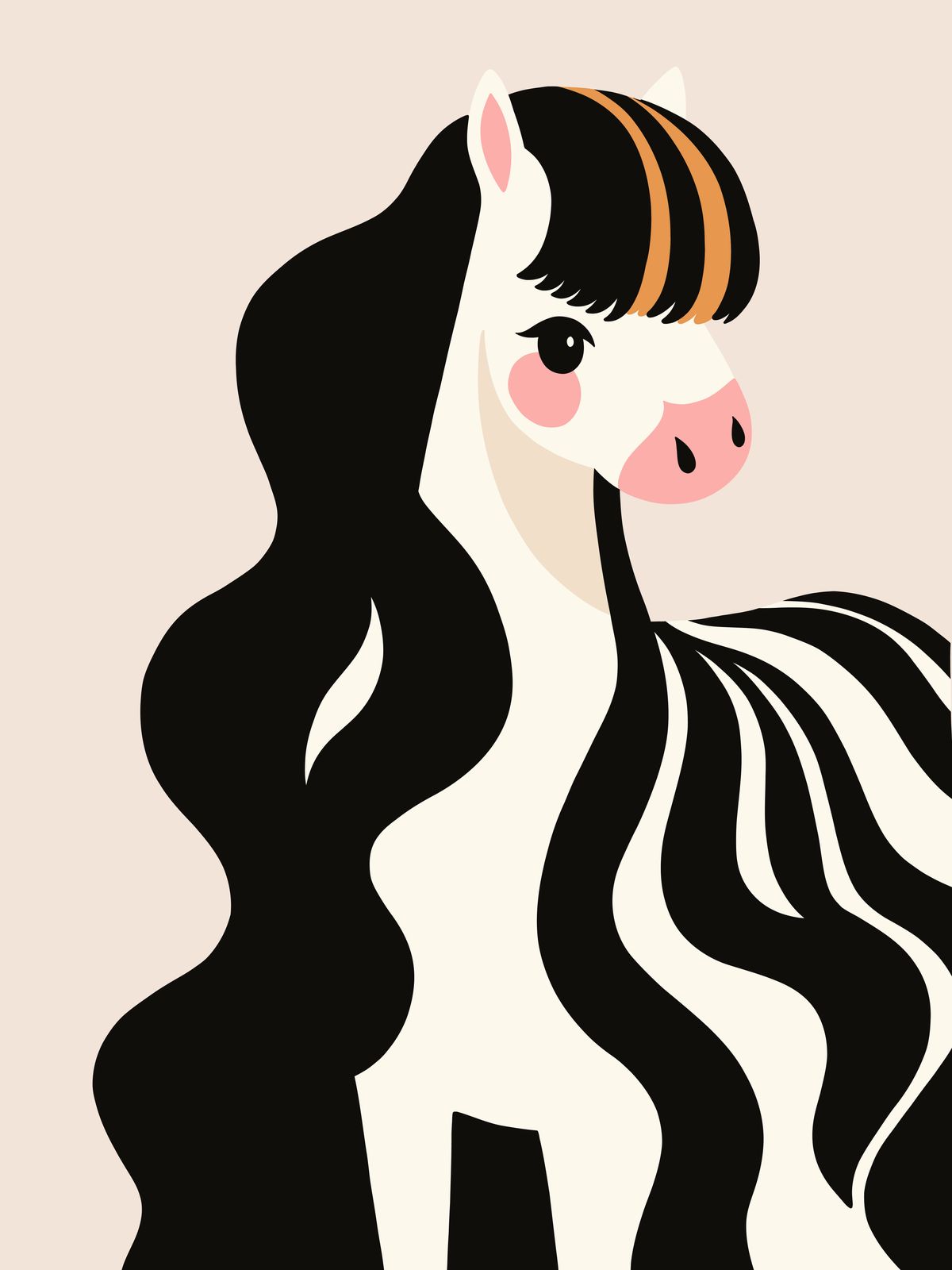 Poster - Lekfull Ponny