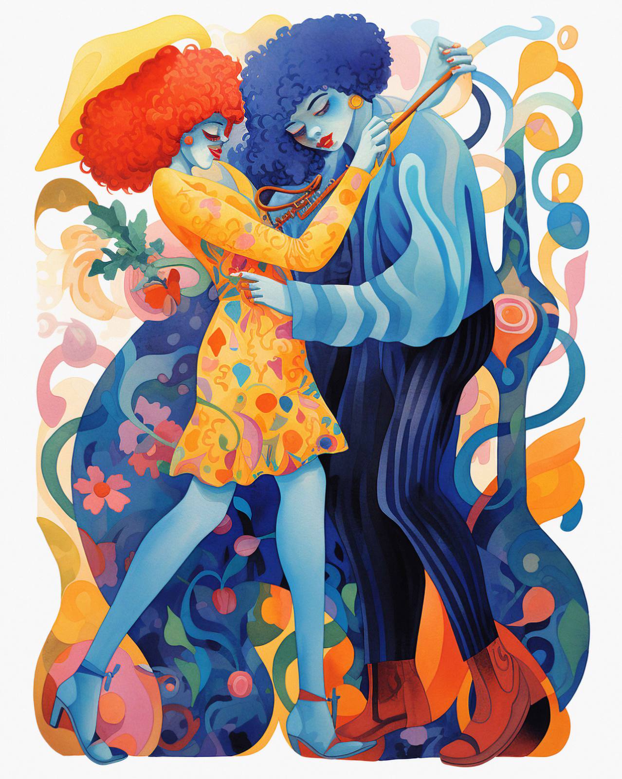 Poster - Levande Tango