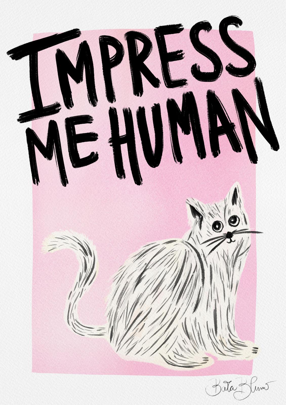 Poster - Impress Me Human