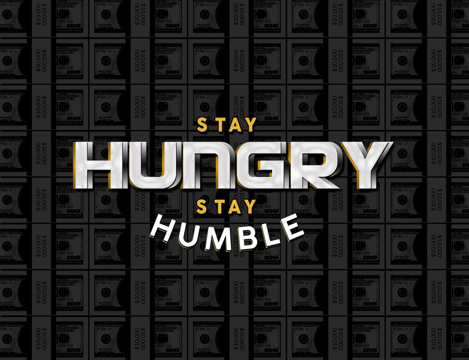 Poster - Stay Hungry Stay Humble