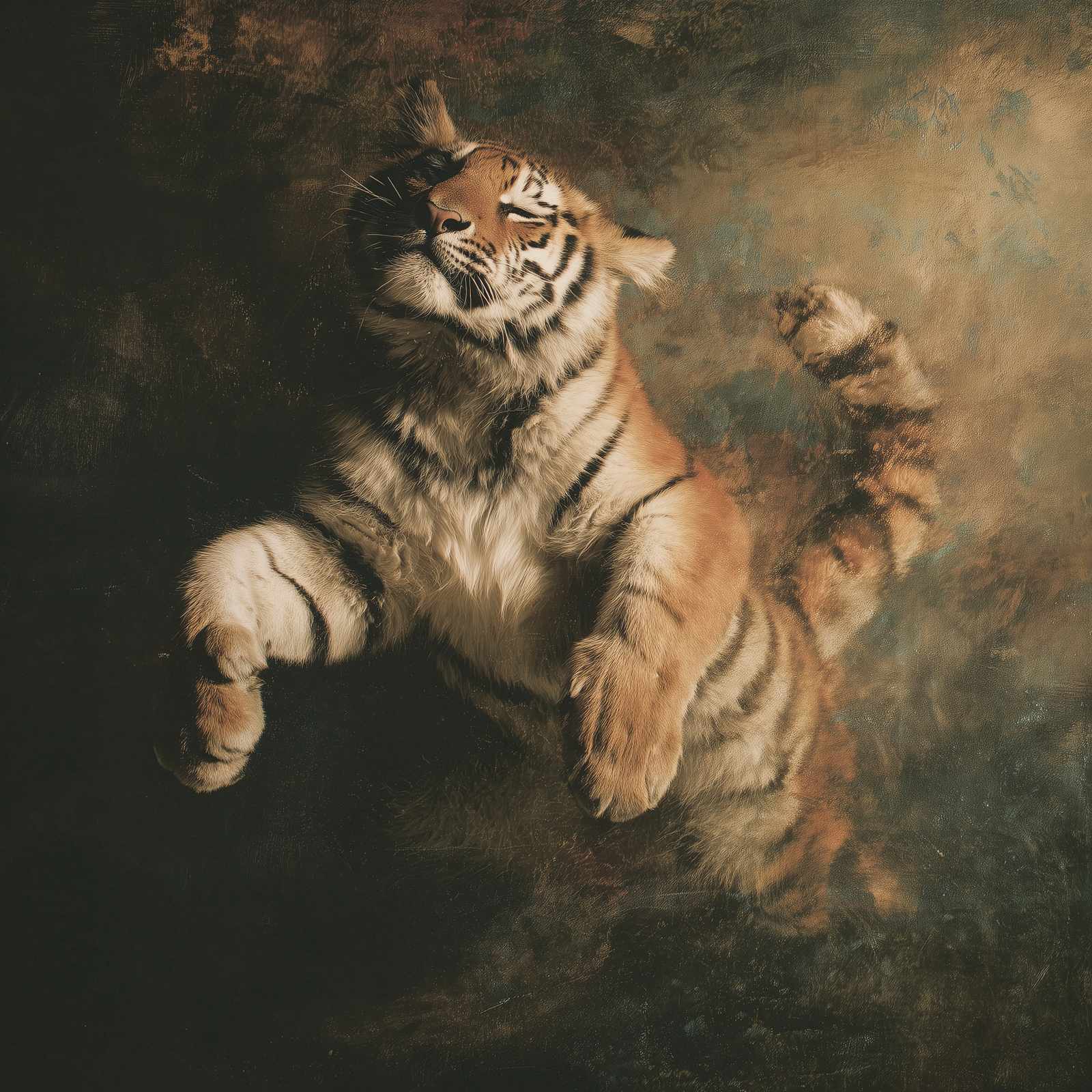 Poster - Majestätiskt Tigerkonst