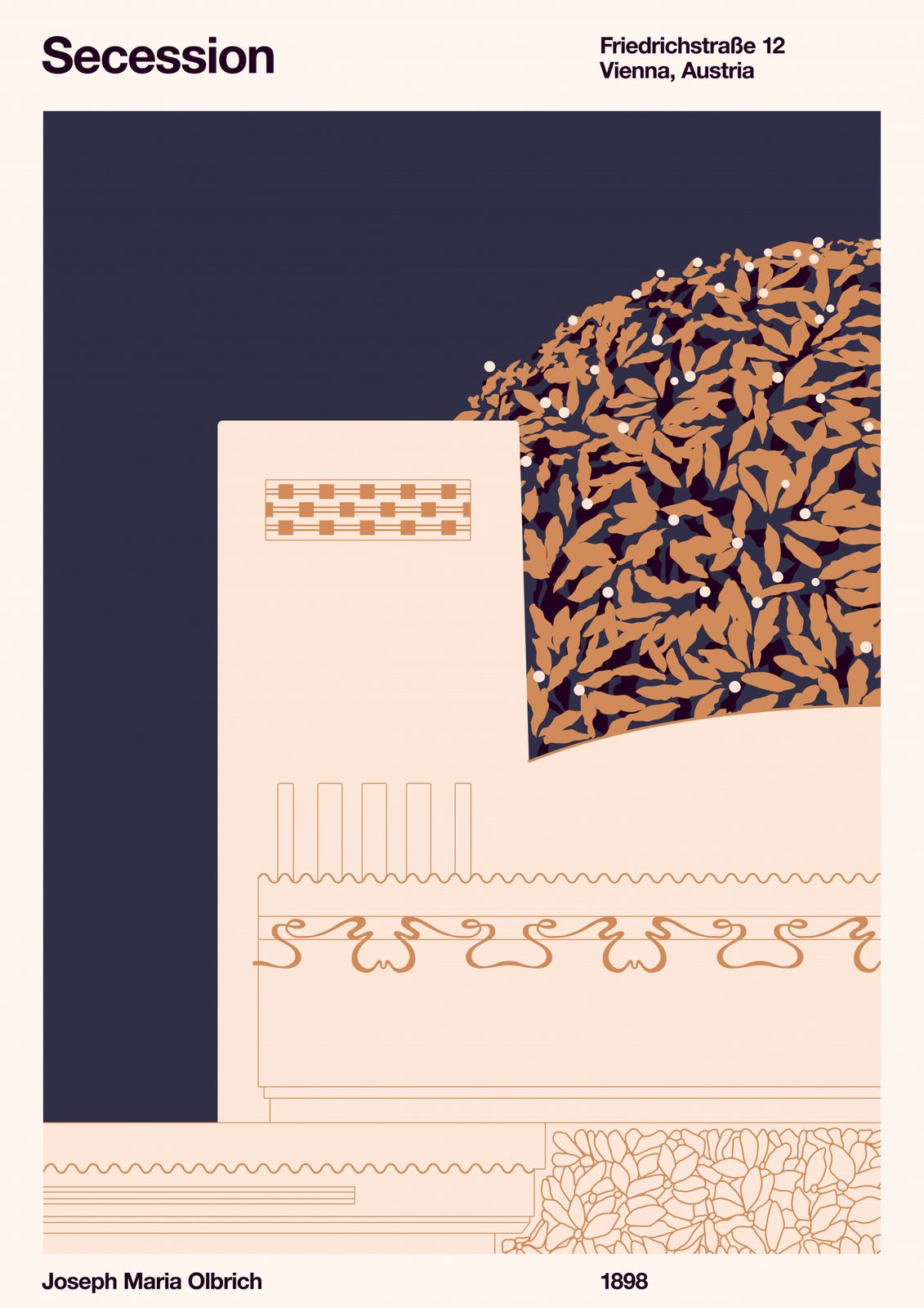 Poster - Secession av Olbrich