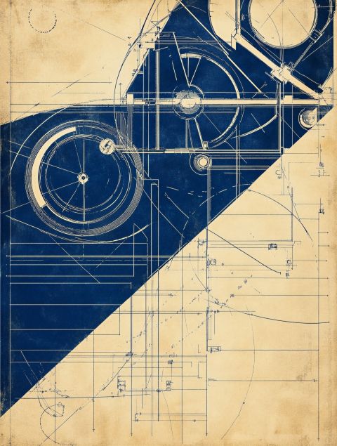 Poster - Mekanisk Ritning