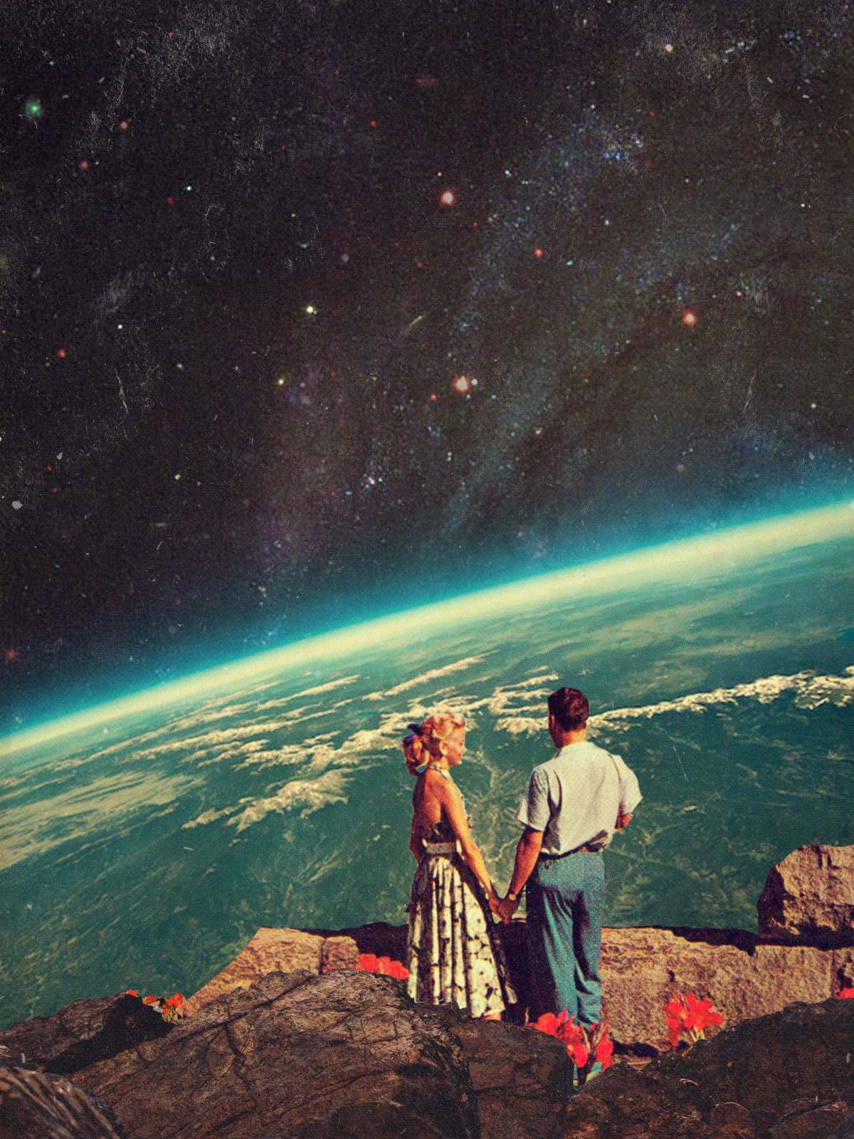 Poster - Kosmisk Kärlek