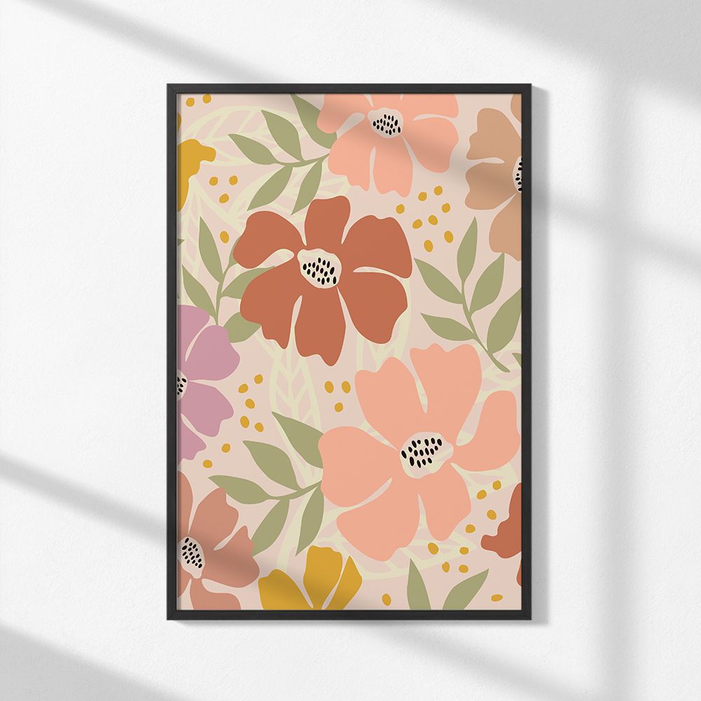 Poster - Blomsterkonst