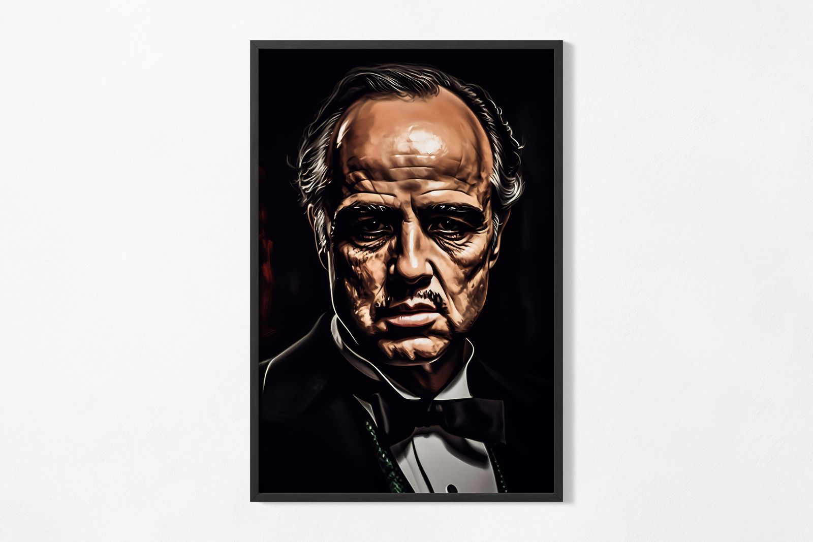 Poster - Ikoniskt Portätt av Karaktär