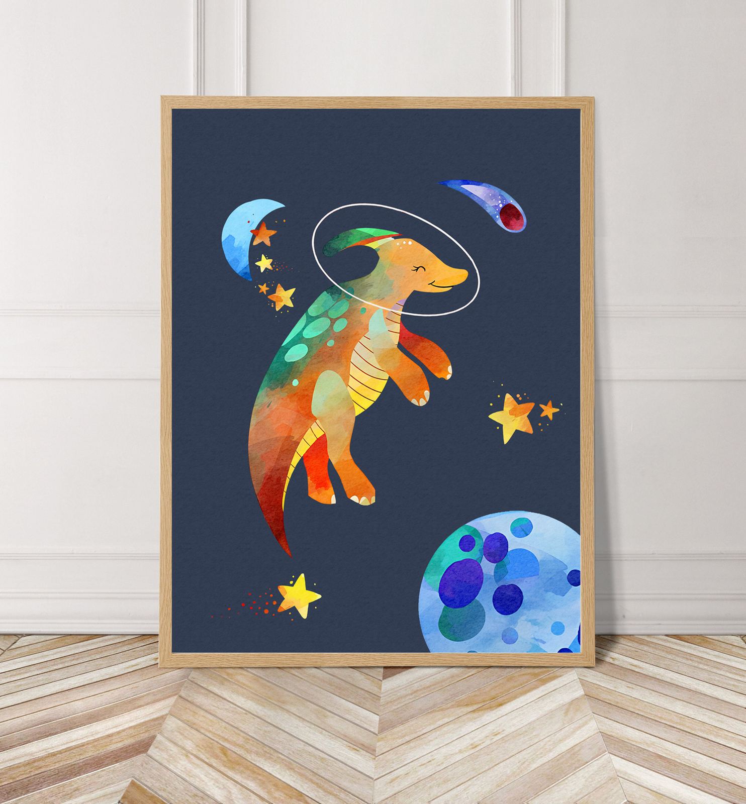 Rymddinosaurie Poster