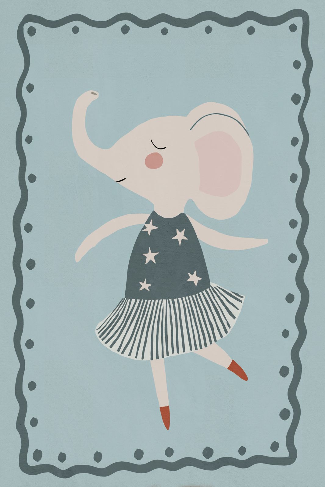 Poster - Dansande Elefant