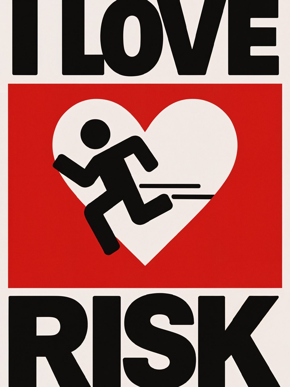Poster - Jag älskar risk