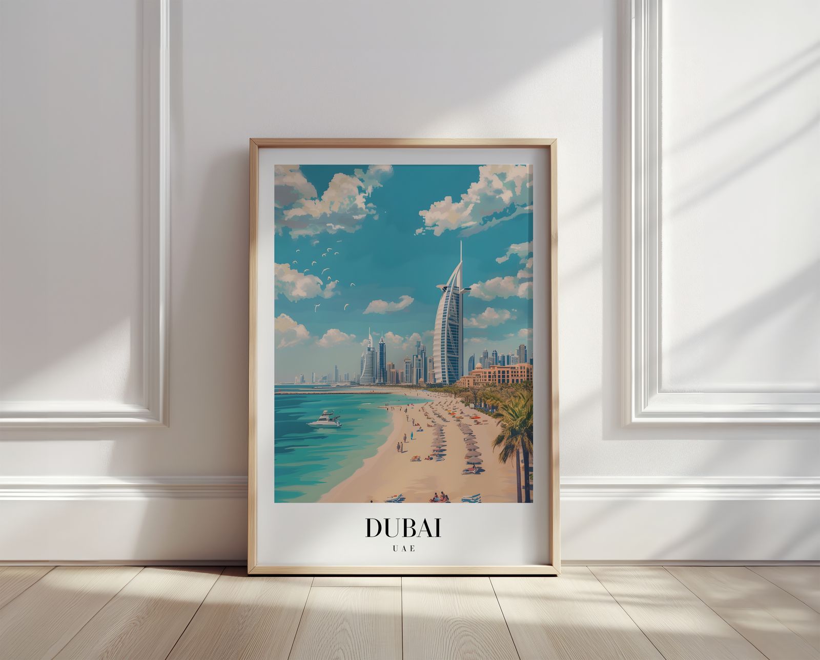 Poster - Dubai Stadsbild