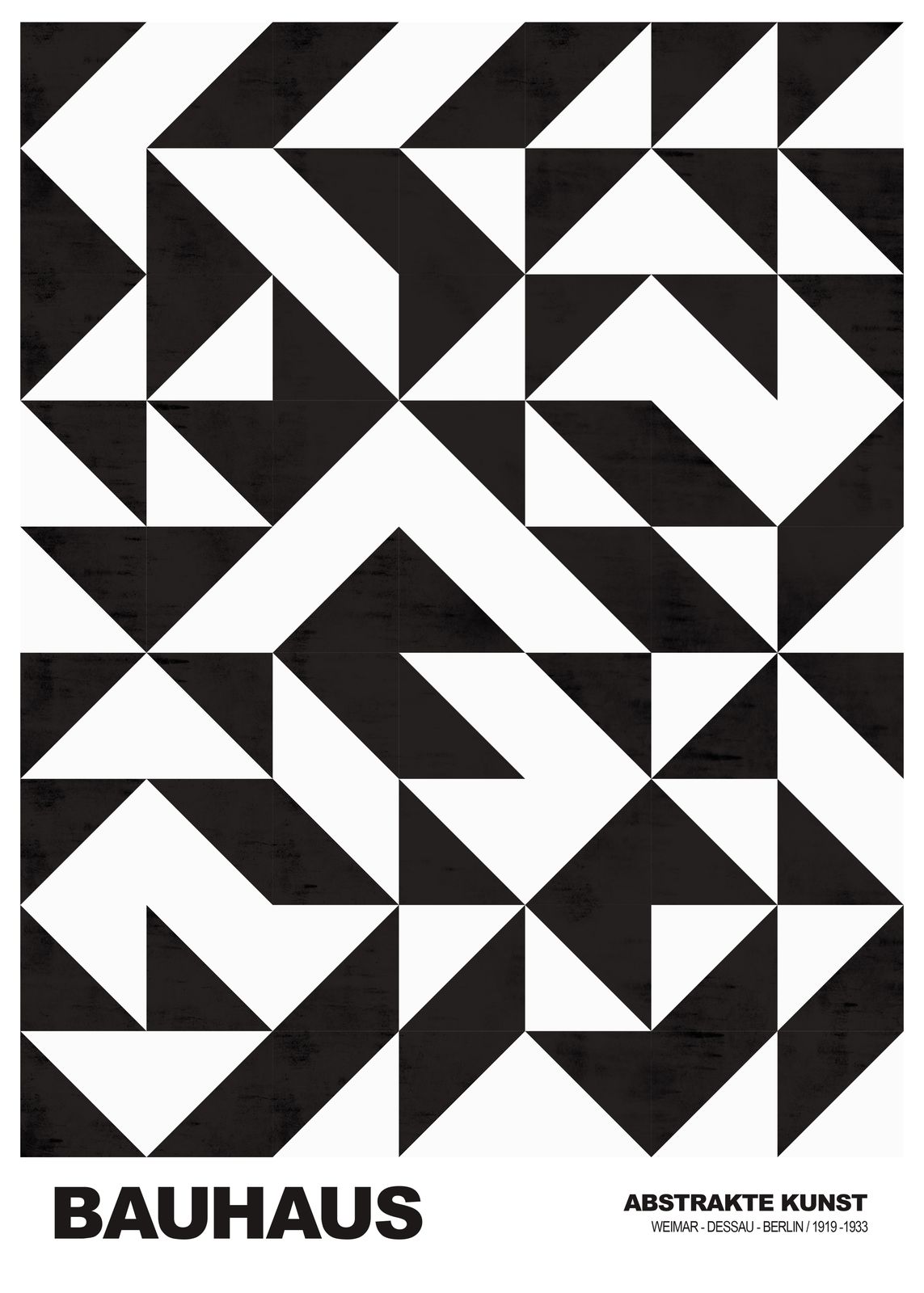 Poster - Bauhaus Abstrakte Kunst