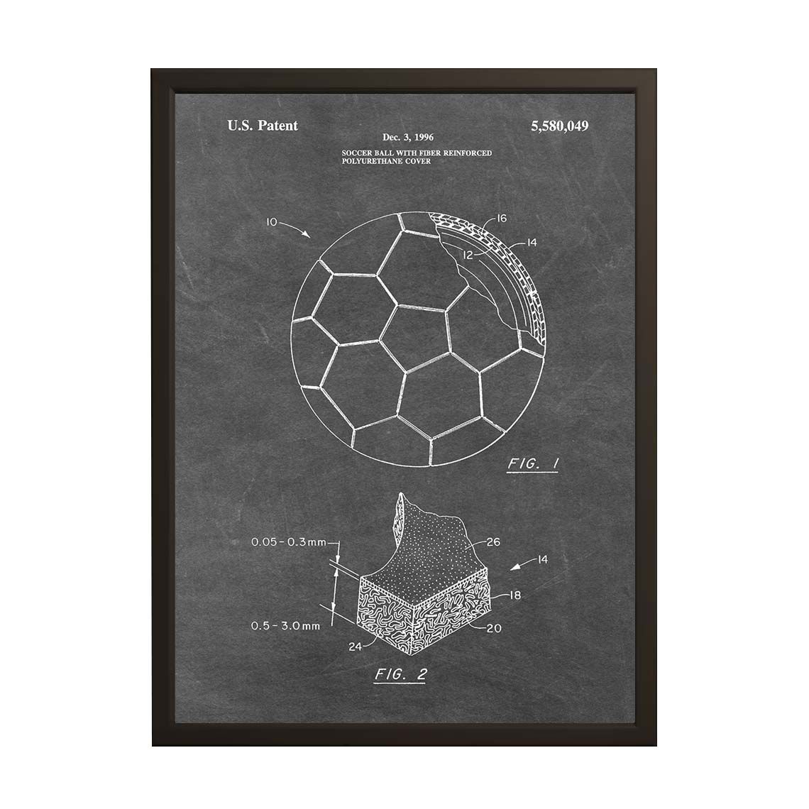 Patentritningsposter - Fotboll